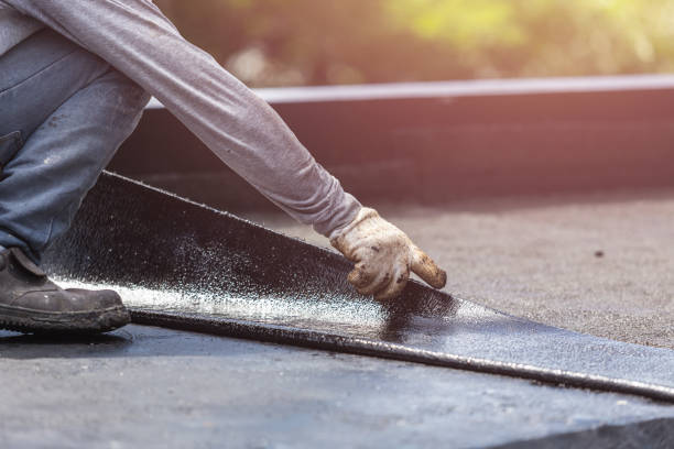 Professional Waterproofing technician working in Pierceton, IN